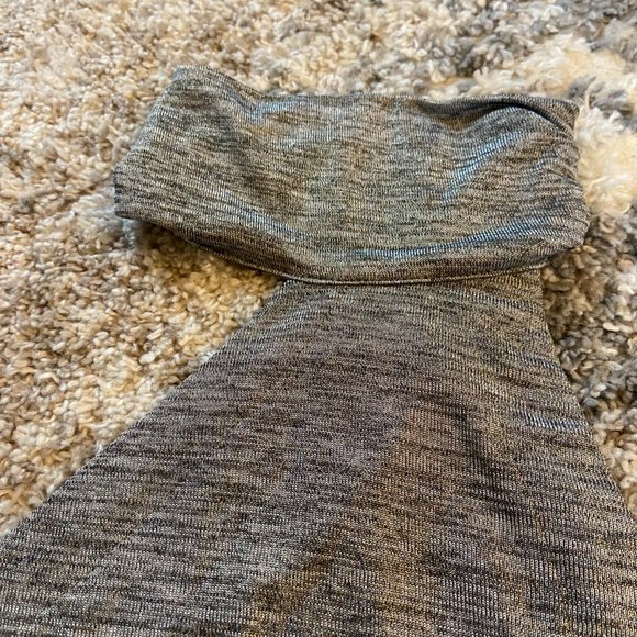 3/$15 Free People Asymmetrical Metallic Tank Top - Picture 3 of 6